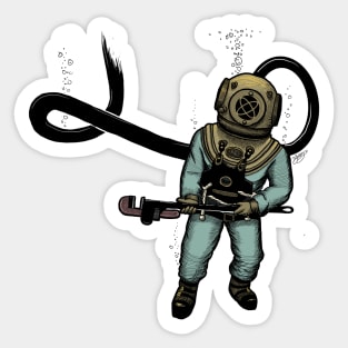 Scuba diver Sticker